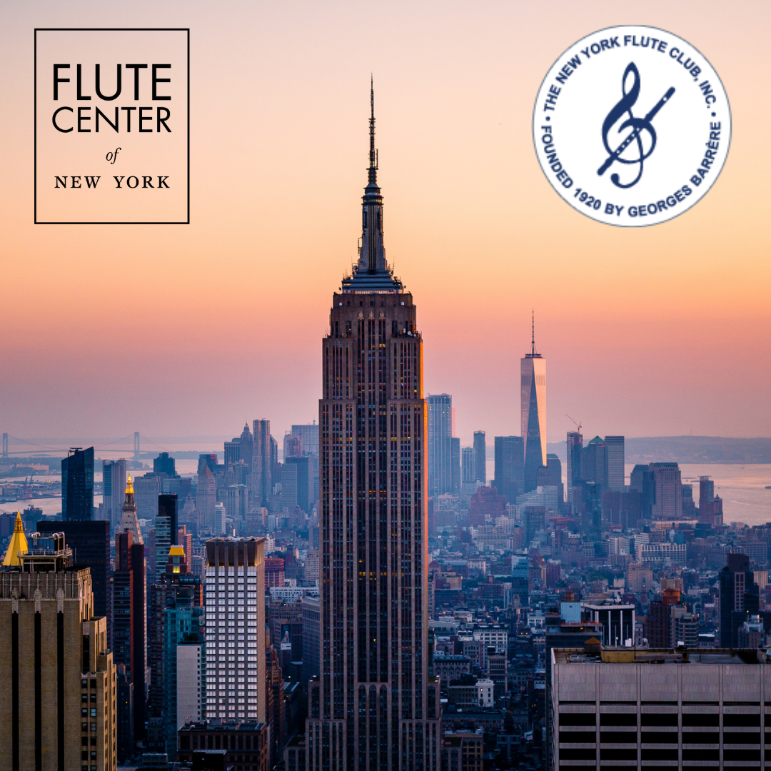 Feria de flauta del New York Flute Club 23 de abril de 2022 Flute Center