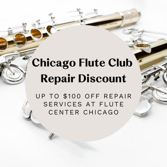 Chicago Flute Club Repair Discount