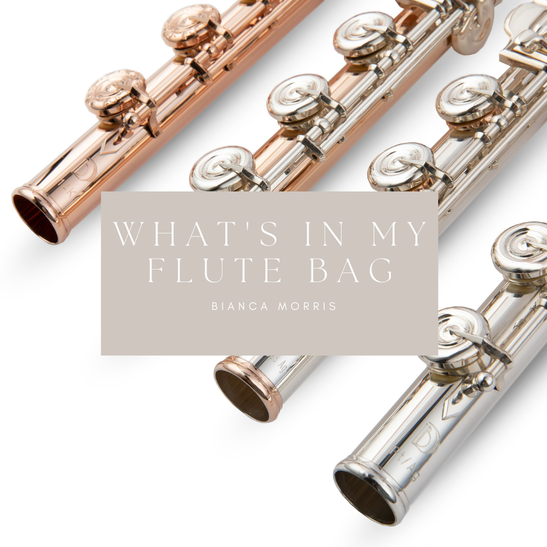 What's in my flute bag? Flute Center