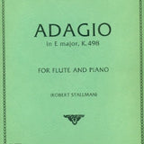 Adagio in E Major, K261 (Flute and Piano)