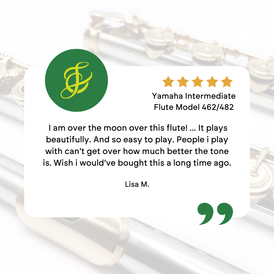 I am over the moon over this flute! ... It plays beautifully. And so easy to play. People i play with can’t get over how much better the tone is. Wish i would’ve bought this a long time ago.