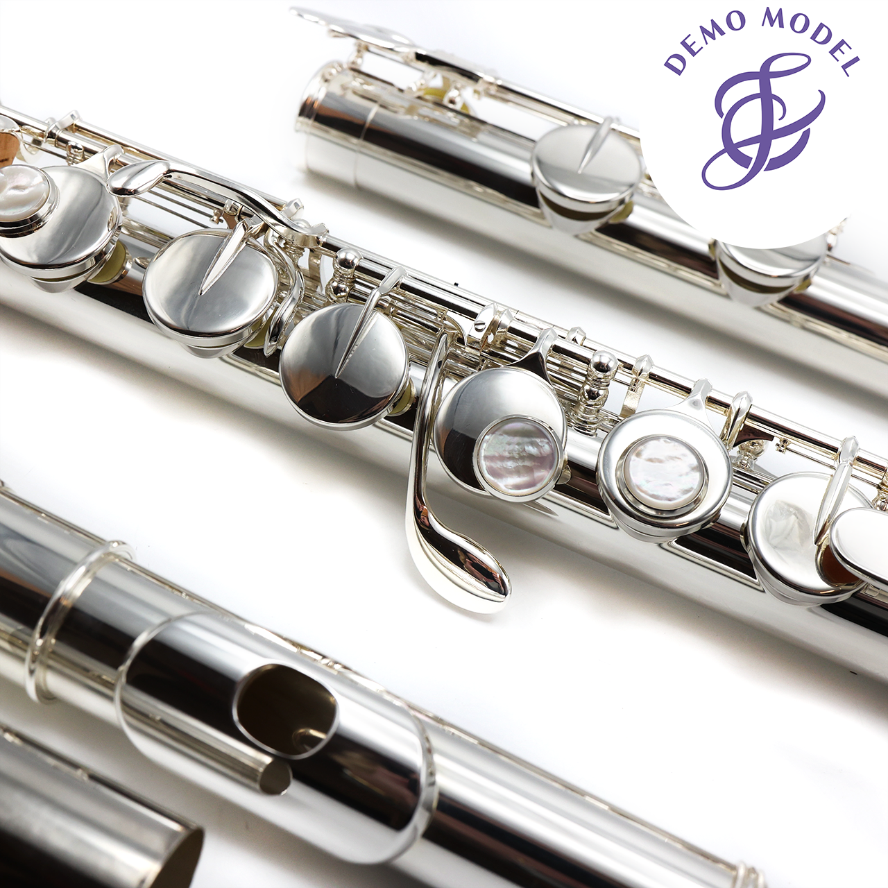 Altus Alto Flute Model 819SE #A2845 - Curved Headjoint, sterling silver lip  plate and riser