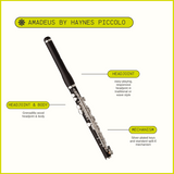 Haynes Amadeus AP-86 Piccolo - Grenadilla Wood - New