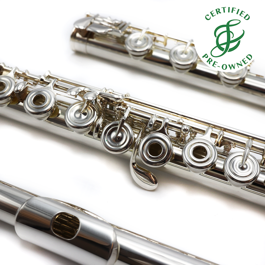 Azumi 3 #BD00348 - Silver tubing, offset G, split E mechanism, C# trill key, B footjoint