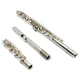 Azumi 2 #BD03148 - Sterling Silver Headjoint, Offset G, B Footjoint