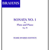 Brahms: Sonata No. 1 in G Major "Regensonate" (Flute and Piano)