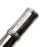 Gemeinhardt KGM Limited #2218 - Sterling silver tubing, offset G, B footjoint, 14K gold lip plate and riser