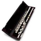 Gemeinhardt KGM Limited #2218 - Sterling silver tubing, offset G, B footjoint, 14K gold lip plate and riser