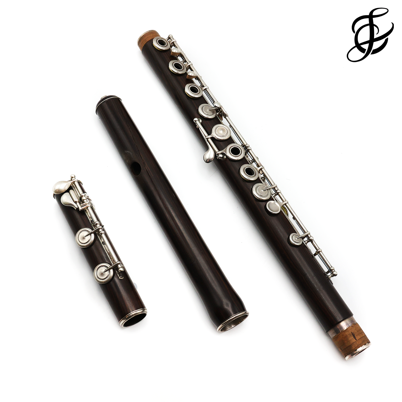 Bonneville #5356 - Silver plated flute, Inline G, C footjoint