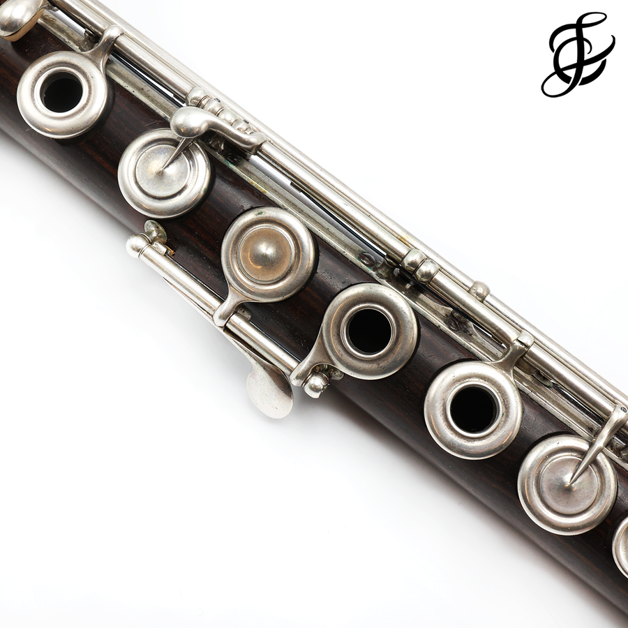 Bonneville #5356 - Silver plated flute, Inline G, C footjoint