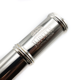 Jupiter 510 #DD53291 - Silver plated, offset G, C footjoint, gold plated lip plate and D# roller