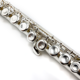 Jupiter 510 #DD53291 - Silver plated, offset G, C footjoint, gold plated lip plate and D# roller