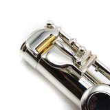 Jupiter 510 #DD53291 - Silver plated, offset G, C footjoint, gold plated lip plate and D# roller