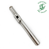 Eugene Lorello Headjoint #U-A35-011 - Coin silver, Albert Cooper lip plate and riser