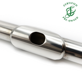 Eugene Lorello Headjoint #U-A35-011 - Coin silver, Albert Cooper lip plate and riser