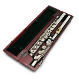 Pearl Flute Model 695 Vigore #17753 - Sterling Silver Headjoint, Offset G, C# Trill Key, D# Roller, B Footjoint,. 3K Gold Lip Plate