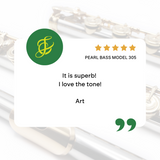 Pearl Bass Flute Model 305 - New