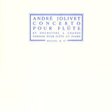 Concerto Pour Flûte Et Orchestre À Cordes (Flute and Piano)