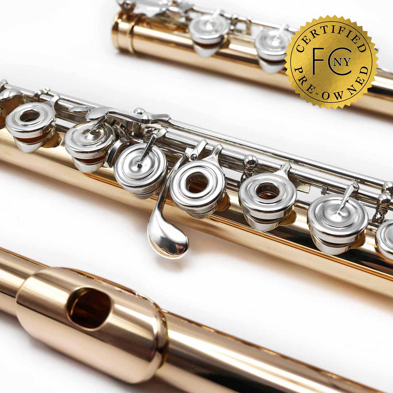Miyazawa 9K 85385 9K gold flute, offset G, split E mechanism, C tri