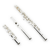 Nagahara Handmade Custom 958 Silver Flute - New