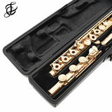 Powell Handmade Custom Flute in 18K Rose Gold with Gold Mechanism - New