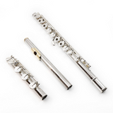 Powell Handmade Custom Flute in Platinum with Silver Mechanism - New (Custom Order)