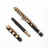 Powell Custom Flute in Grenadilla Wood with Gold Mechanism - New (Custom Order)