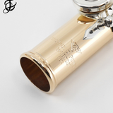 Powell Custom Flute in 18K Rose Gold with Silver Mechanism - New (Custom Order)