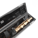 Leather French Flute Case by Wiseman
