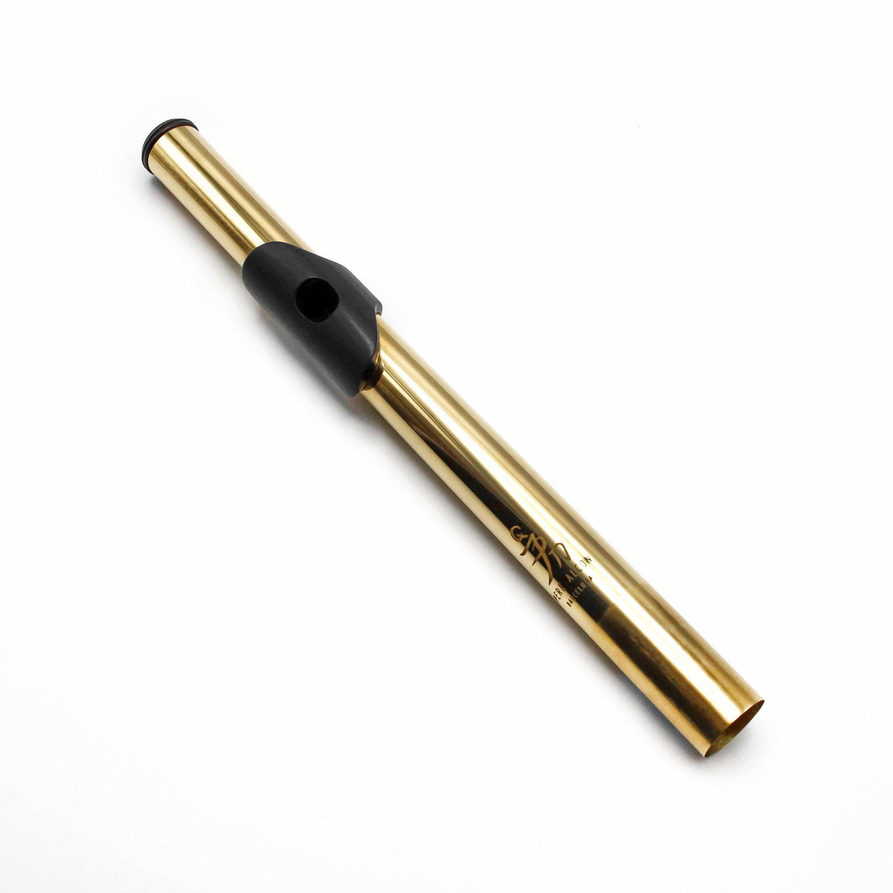 Pere Alcon Headjoint 019 9K gold tubing, Grenadilla Lip Plate New