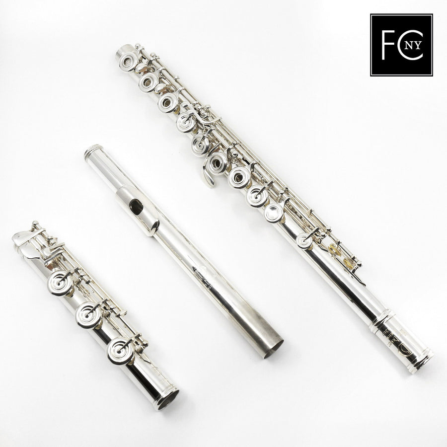 Lillian Burkart "Professional Model" Flute in Sterling Silver  New 