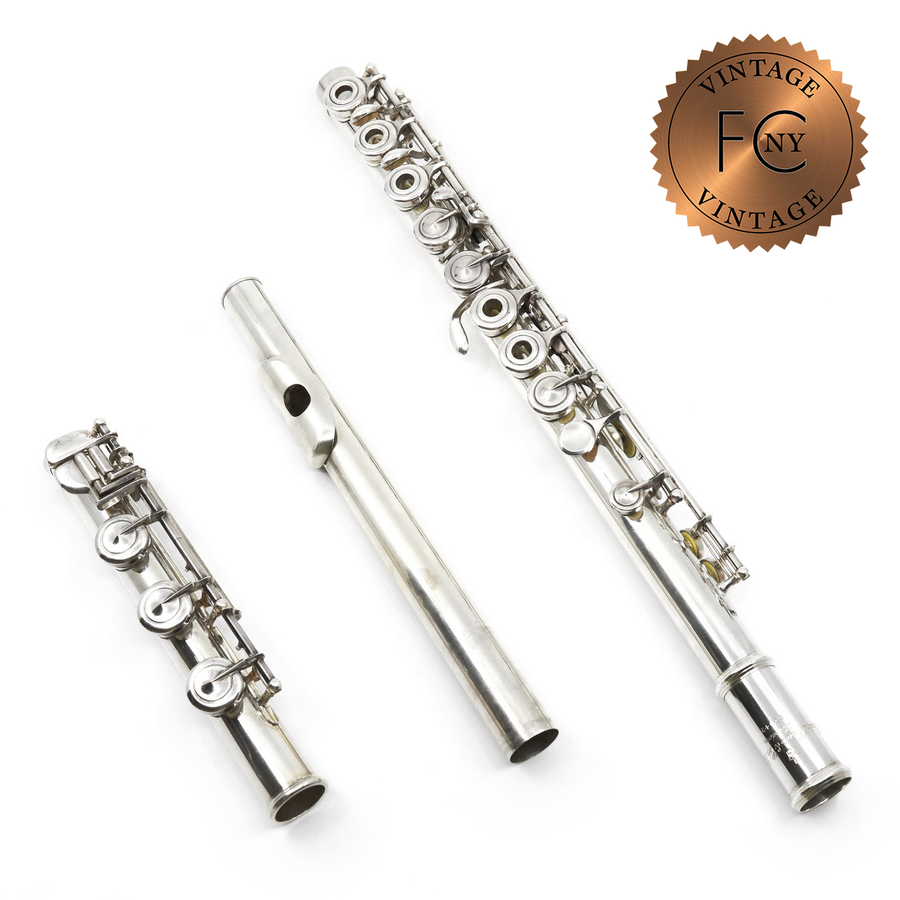 Carte #51042 - Silver Flute, inline G, detachable split E mechanism, B footjoint