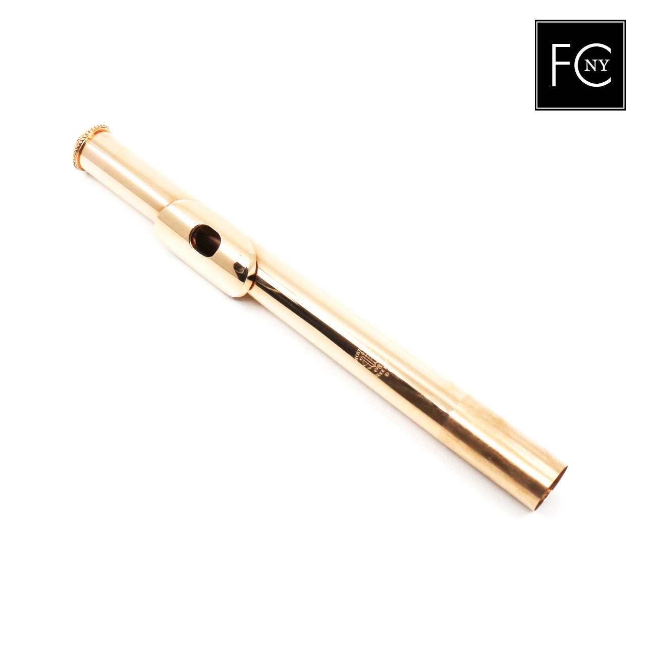 10K 골드 소재의 William S. Haynes 헤드조인트 신규 플루트 센터