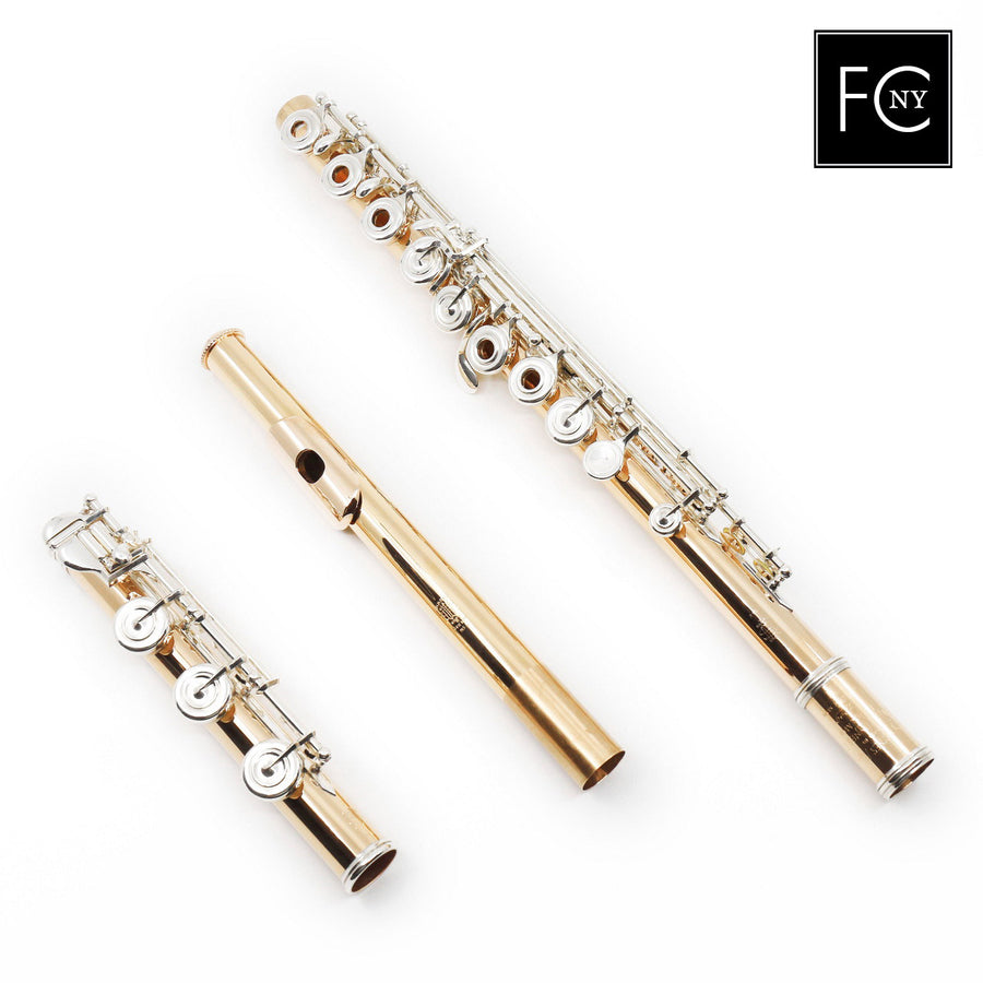 William S. Haynes Handmade Custom Flute in 19.5K Gold  New 