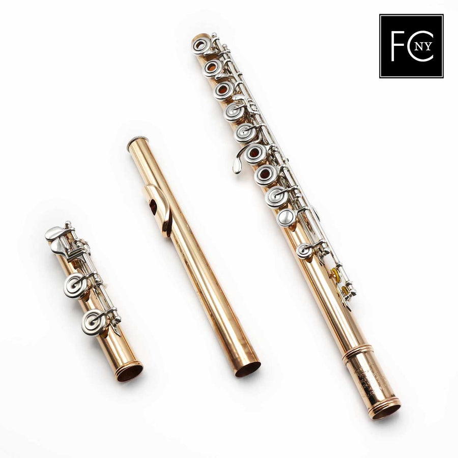 Haynes Custom #48036 - 9K Gold flute, inline G, C footjoint