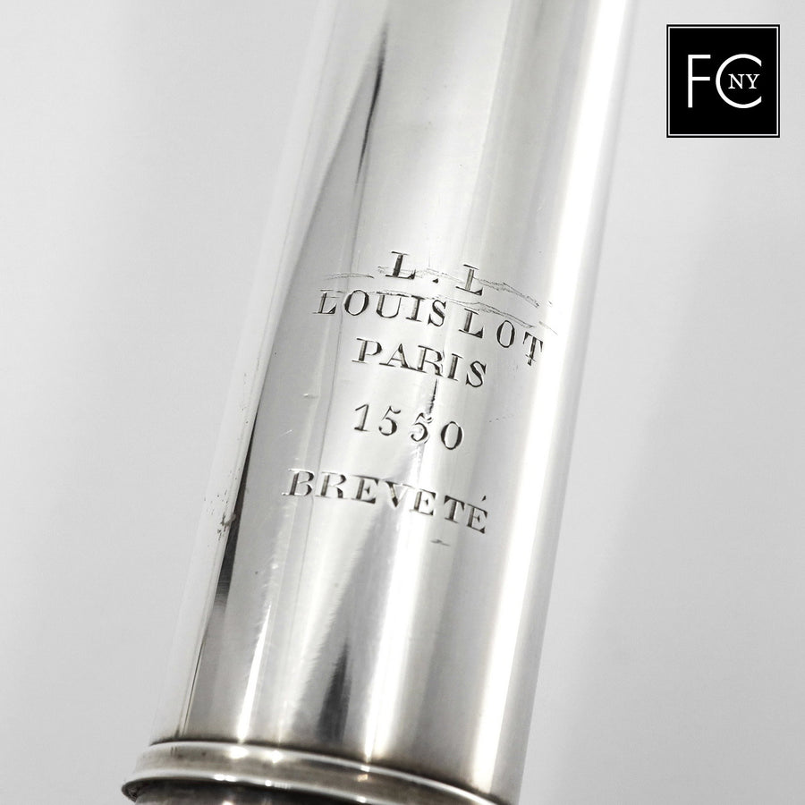 Louis Lot #1549 - Silver flute