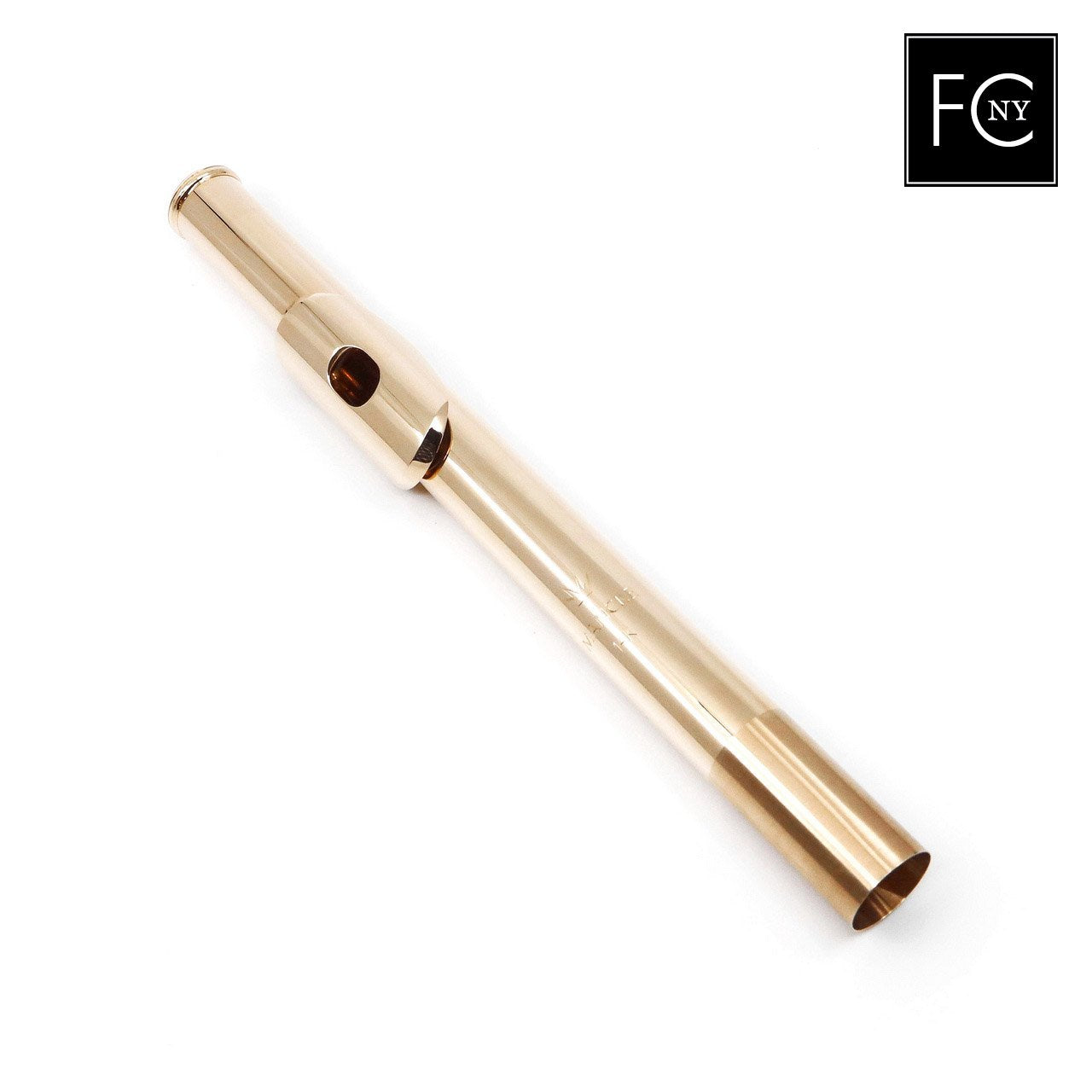 Mancke 14K Rose Gold Headjoint with Platinum Riser Flute Center