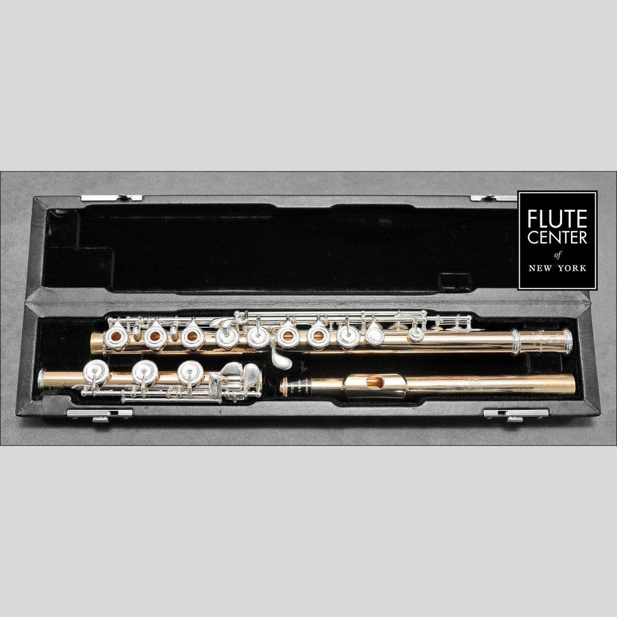 Nagahara Handmade Custom 18K Gold Flute with Silver Keys  New 