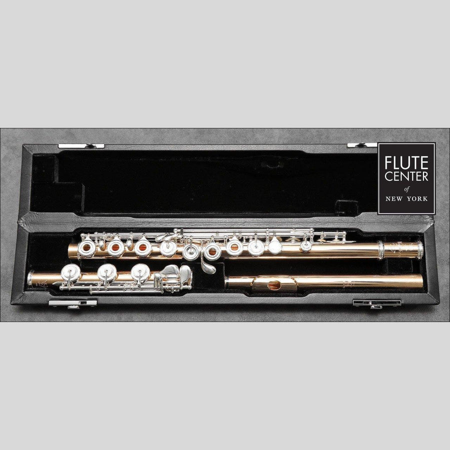 Nagahara Handmade Custom 14K Gold Flute with Silver Keys  New 