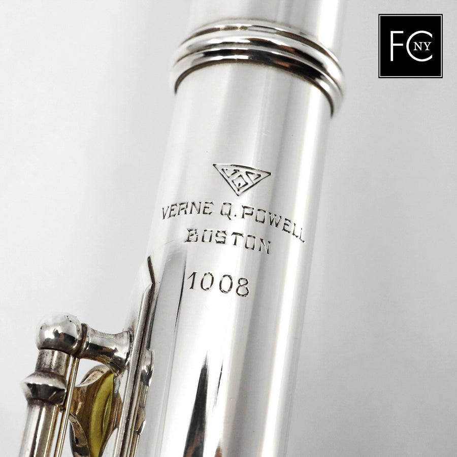 Powell Commercial #1008 - Silver flute, offset G, C footjoint