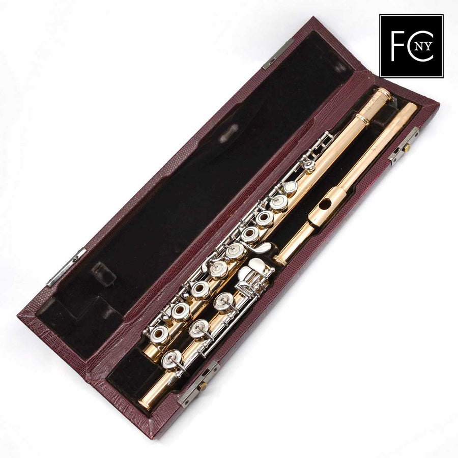 Sankyo #03152 - 14K gold flute, inline G, split E mechanism, B footjoint