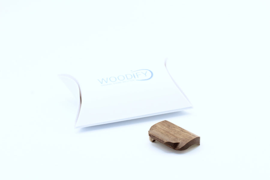 Woodify Twig Thumb Rest - Walnut