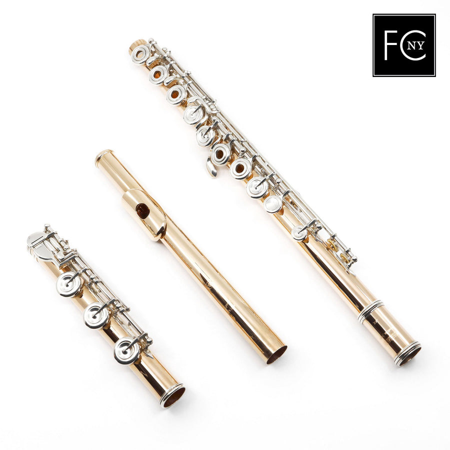 Yamaha Handmade Custom Flute in 14K Gold  New 