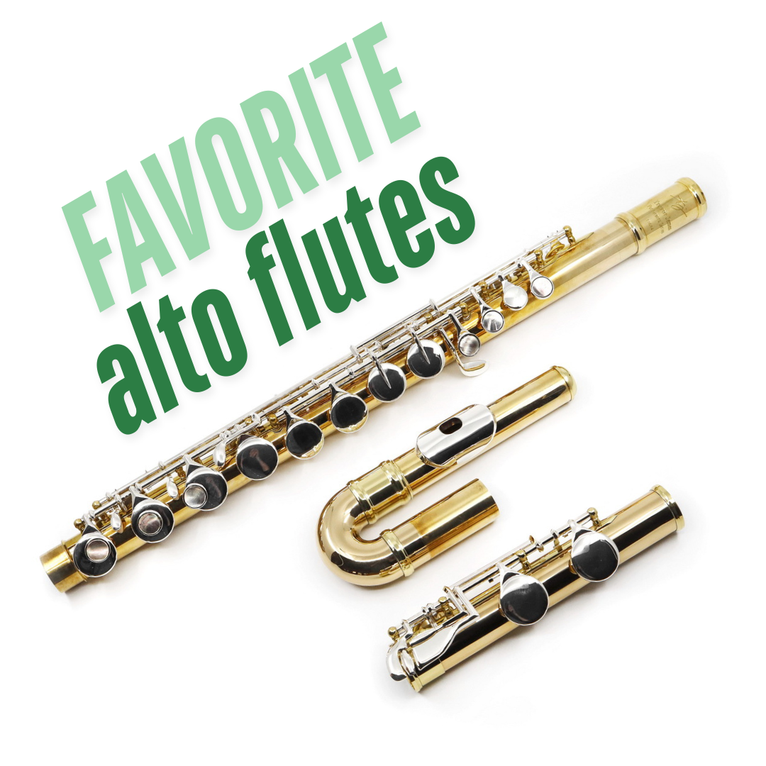 Flute Center's Favorite Alto Flutes