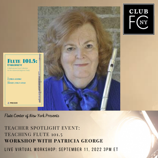 Teaching Flute 101.5: September 11