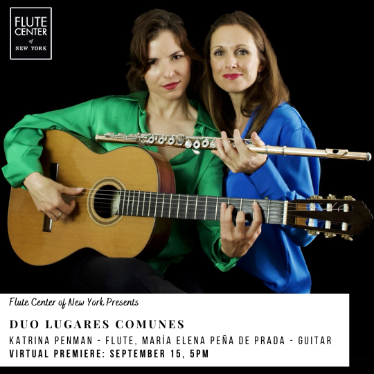 Duo Lugares Comunes Salon Series Concert: September 15
