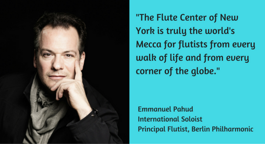 Emmanuel Pahud, Principal Flutist Berlin Philharmonic