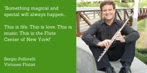 Sergio Pallotelli, Flute Virtuoso