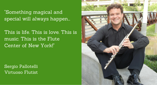 Sergio Pallotelli, Flute Virtuoso