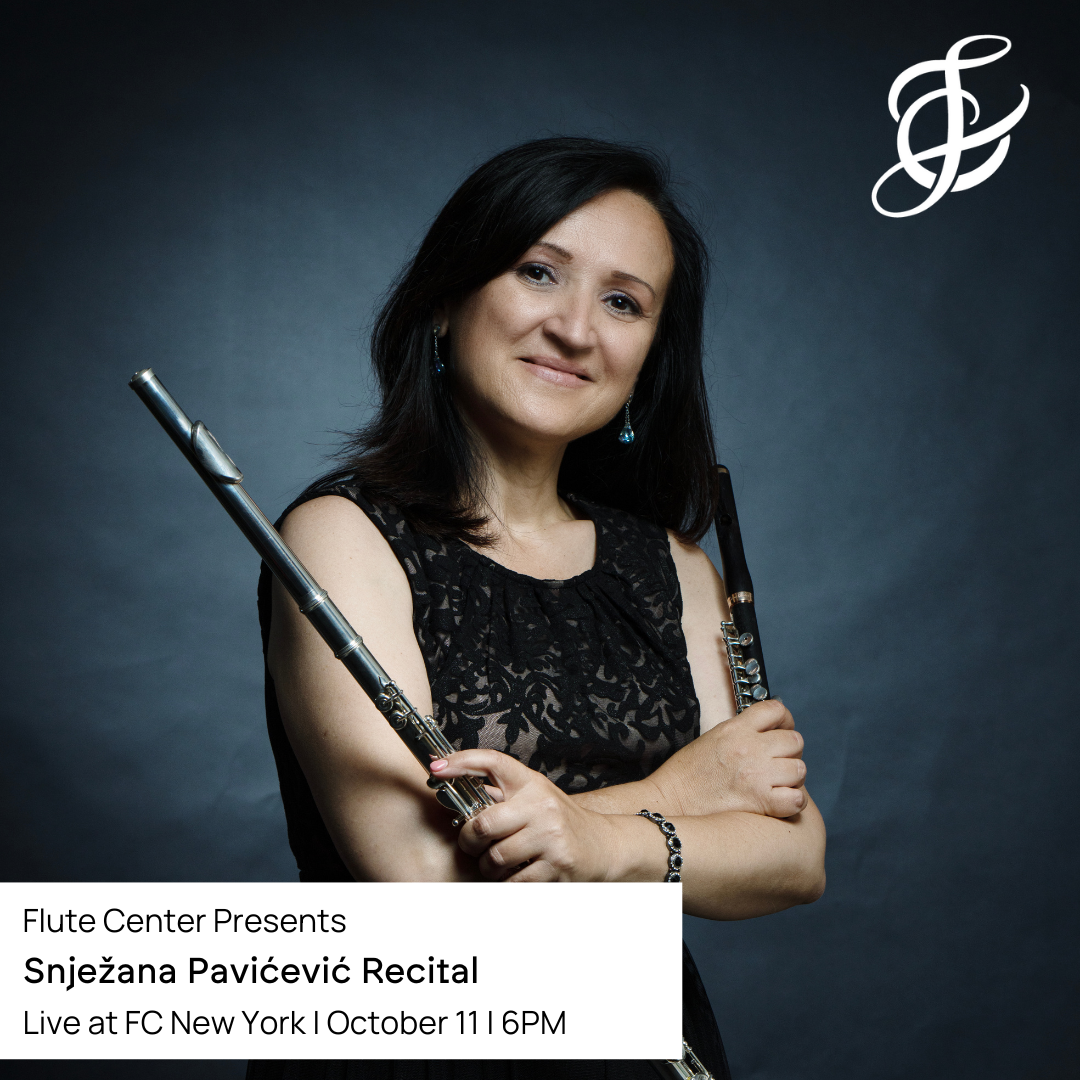 Snježana Pavićević Recital Flute Center